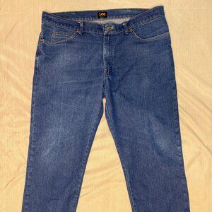 Men's Lee Straight Leg Jeans Size 40 Waist x 30 Lenght